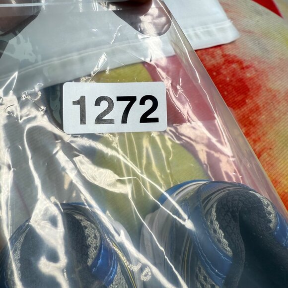 Saucony Omni 12 Mens Running Shoes Size 9 Gray Blue Yellow Athletic Sneakers - Picture 9 of 9